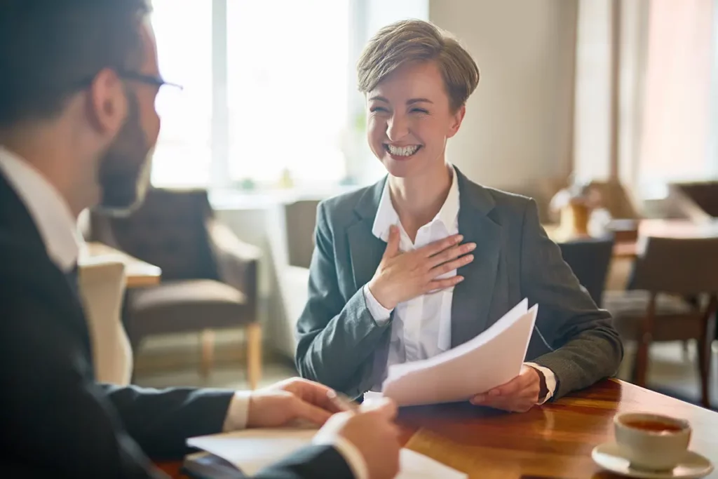 positive interview